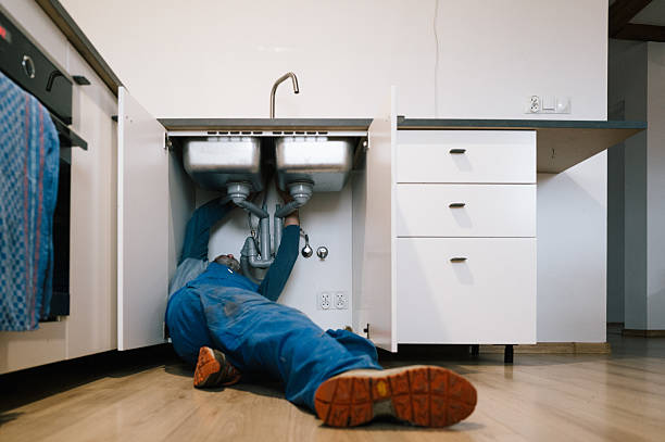 Professional Leak Detection technician working in Montague, MA
